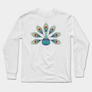 Peacock Long Sleeve T-Shirt